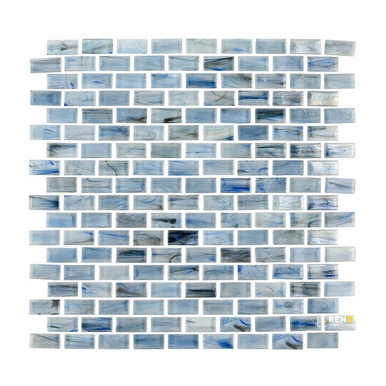 CHAPTER ES - ESSENTIALS WATER RIPPLE GLASS MOSAIC 11.50" X 11.50" - 5
