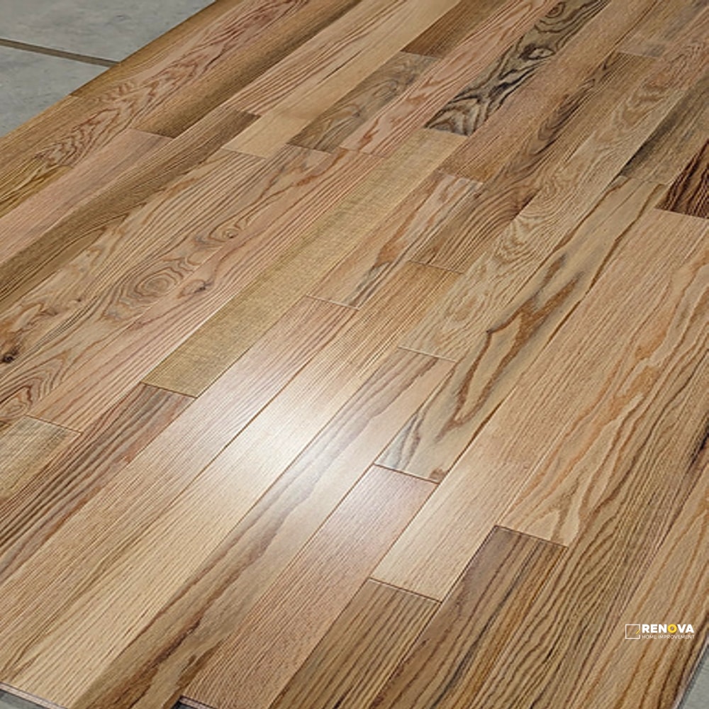 RED OAK SMOOTH NATURAL 3-1/4" - SOLID - CRESTWOOD - 3