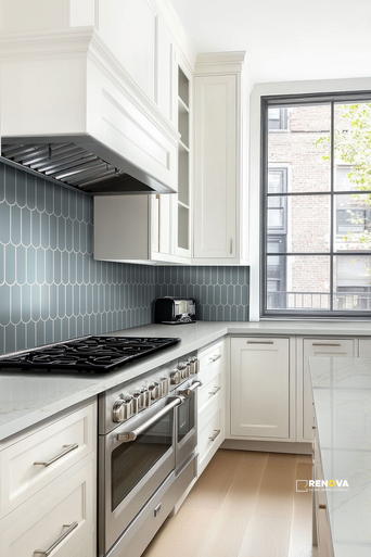 CIELO AZUL SCALLOP GLOSSY 6MM MOSAIC - 5