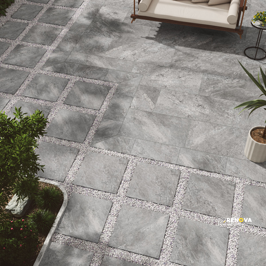 ARTERRA PAVER QUARZO GRAY 24X48 2 CM ( 8 SF PER BOX ) - 2