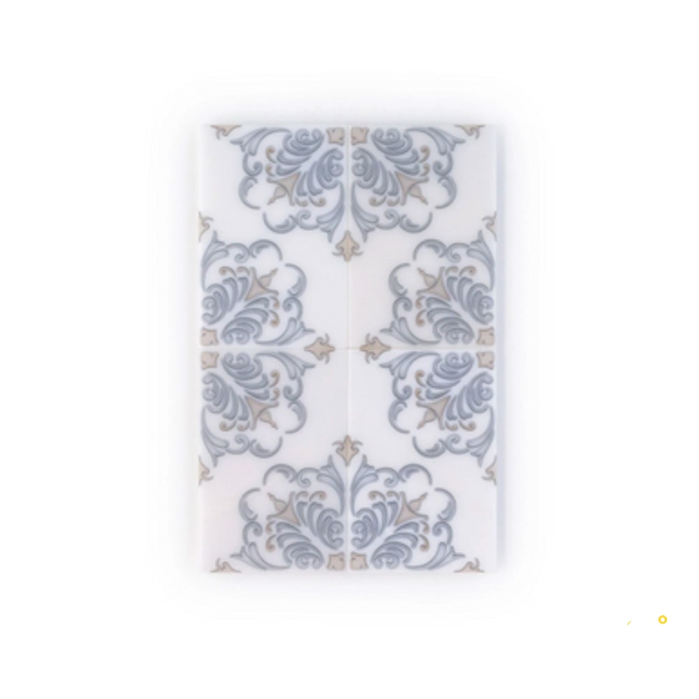 CHAPTER 15 - STATUARIO BOTANIC IMPRINT 4" X 6" - 2 PC - 5