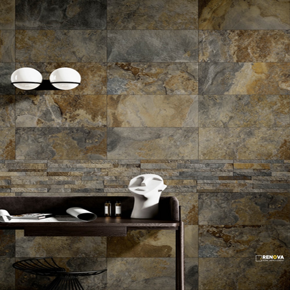 SLATE 3D RELIEF 6" X 24" - 3