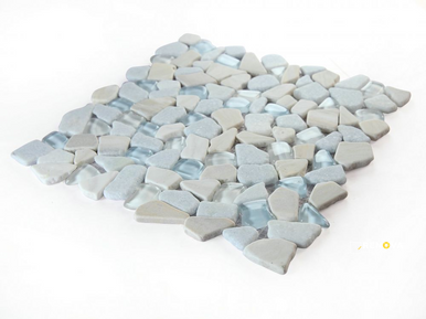 PEBBLE MARINA MOSAIC 12" X 12" - 3