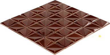 ARTEFINO VINTAGE FLORET GLOSSY MOSAIC 2MM - 12X12 - 4