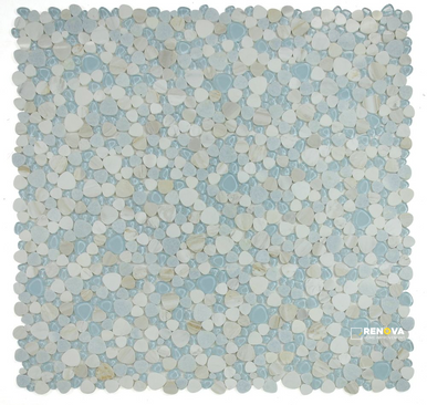 PEACH SKY MOSAIC 12" X 12" - 4
