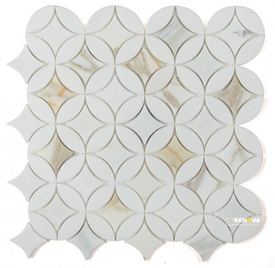 EMBRACE CALACATTA GOLD MOSAIC 11.75" X 11.75"