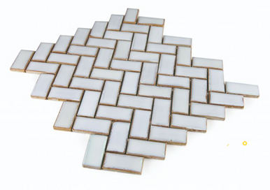 TANGO WHITE LARGE MOSAIC 9.5" X 11" - 4