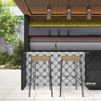 D SEGNI TERRAZZO MATTE CHALET DECO 8X8 - 2