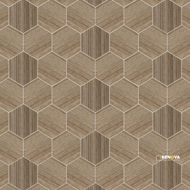 SHIBUSA PRESSED HEXAGON 9" X 11" - 3