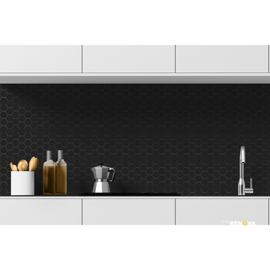 CATCH GLOSS 3IN HEXAGON MOSAIC 10X12 - F14C48 - 4