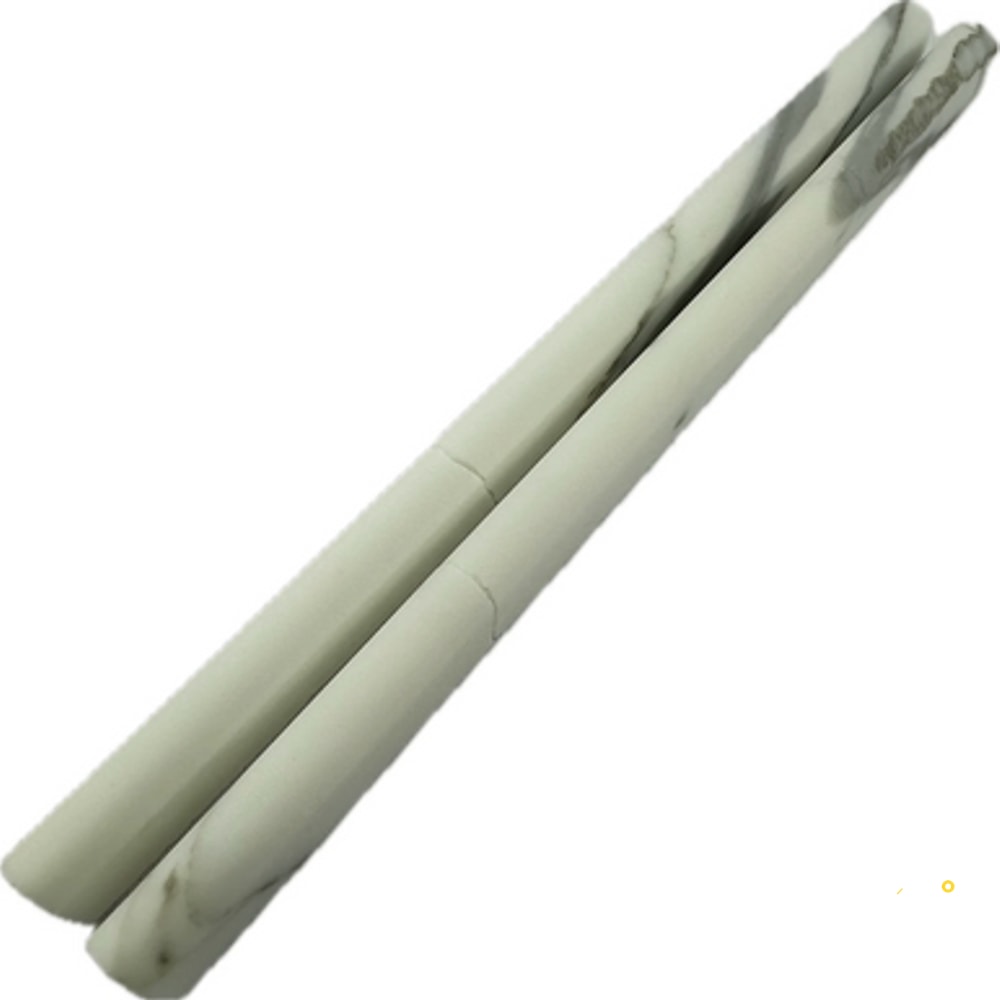CALACATTA GOLD HONED PENCIL 5/8" X 12"