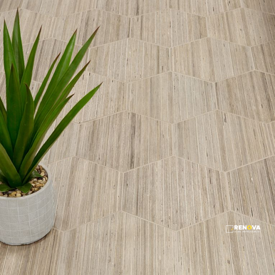 SHIBUSA PRESSED HEXAGON 9" X 11" - 5