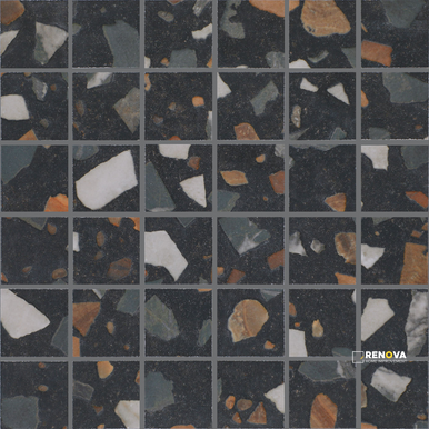 CURATION MATTE STRAIGHT JOINT MOSAIC 2X2 ON 12X12