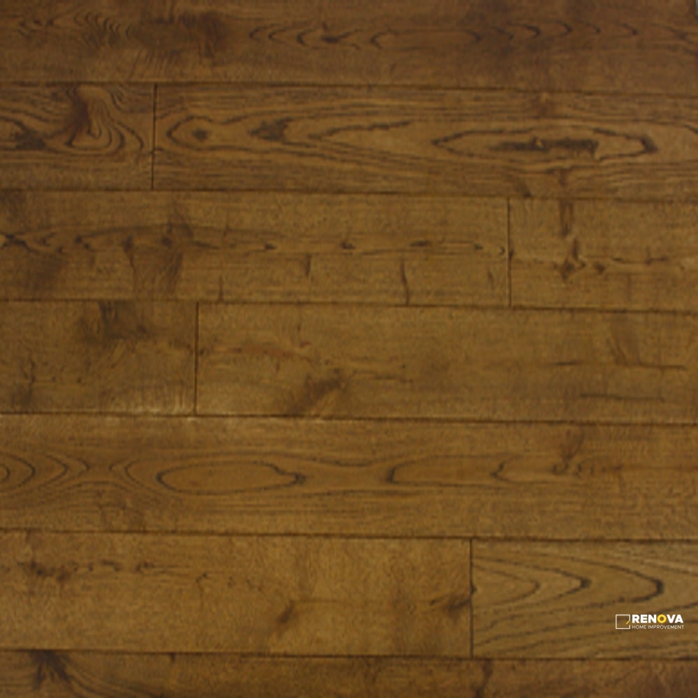 OAK HANDSCRAPED 5" - SOLID - CRESTWOOD - 4