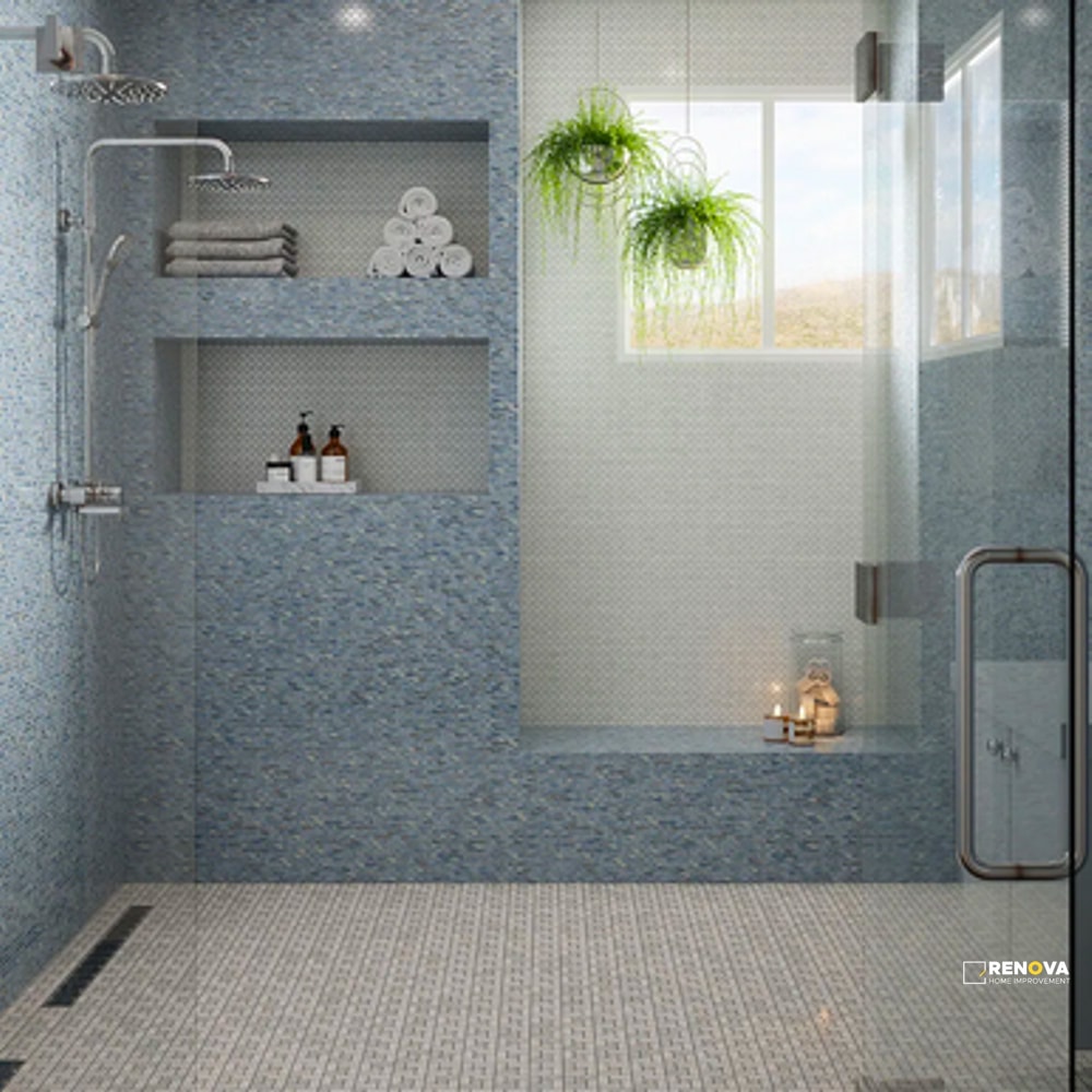 HERITAGE WHITE MOSAIC 11.875" X 11.875" - SA82038 - SA82038 - 2