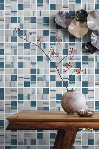 VANGUARD PENTA BLUISH GREY MOSAIC 12.25" X 12.25" - 2