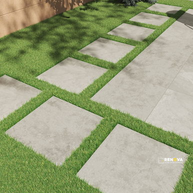 ARTERRA PAVER ARGENTO TRAVERTINO 24X24X2CM ( 8 SF PER BOX ) - 4