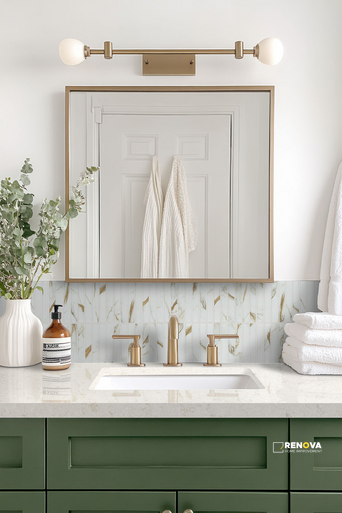 CALACATTA GOLD MATTE 1X6 STACK PATTERN MOSAIC - 3