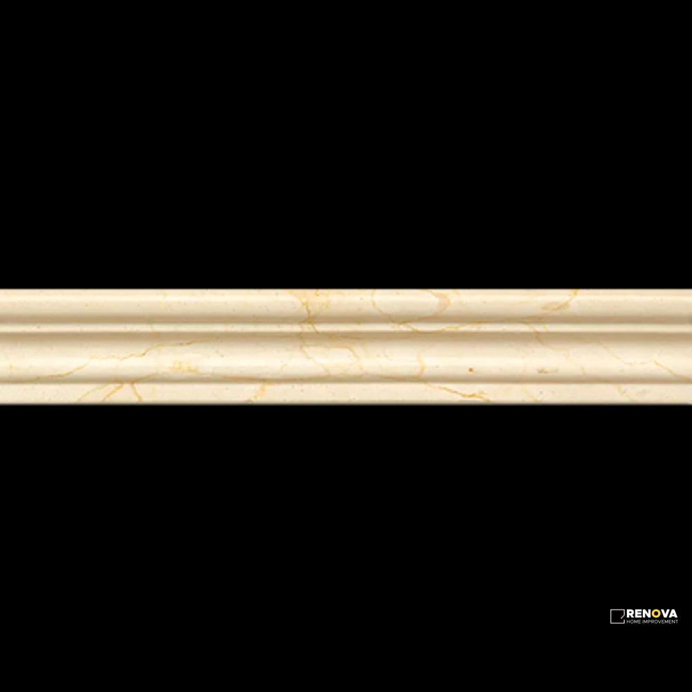 CREMA MARFIL SELECT HONED CHAIR RAIL 2" X 12"