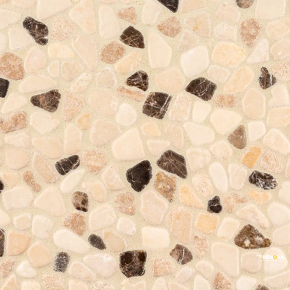 CHAPTER ES - ESSENTIALS COCO CANVAS HONED MOSAIC 11.50" X 11.50" - 2