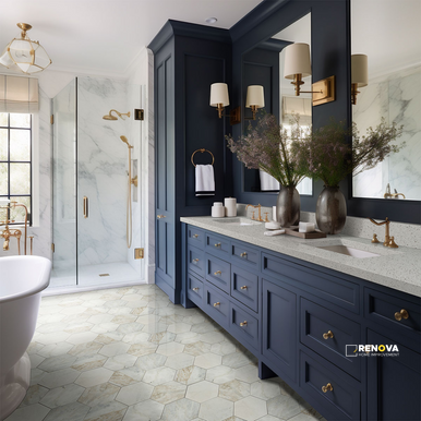 ARABESCATO VENATO 8" HEXAGON HONED - TARAVEN8HEXH - 3