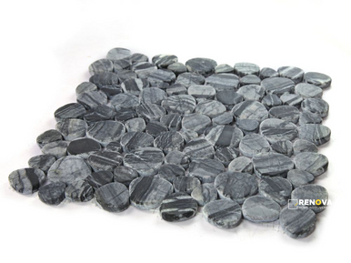 APHRODITE DARK GRAIN MOSAIC 12" X 12" - 4