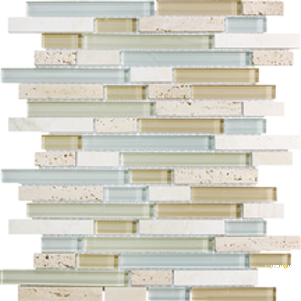 PIETRA ART BLISS SPA RANDOM SIZE PATTERN LINEAR MOSAIC - RSP5/8