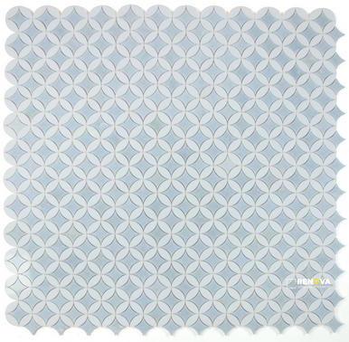 EMBRACE CRYSTAL OCEAN MOSAIC 11.75" X 11.75" - 4
