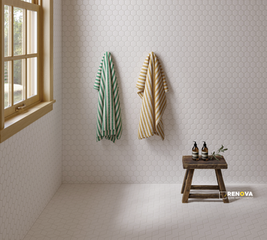 LE CAFE MATTE HEXAGON MOSAIC 2" X 2" - 6