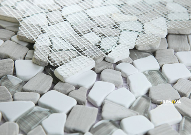 PEBBLE LOFT MOSAIC 12" X 12" - 3