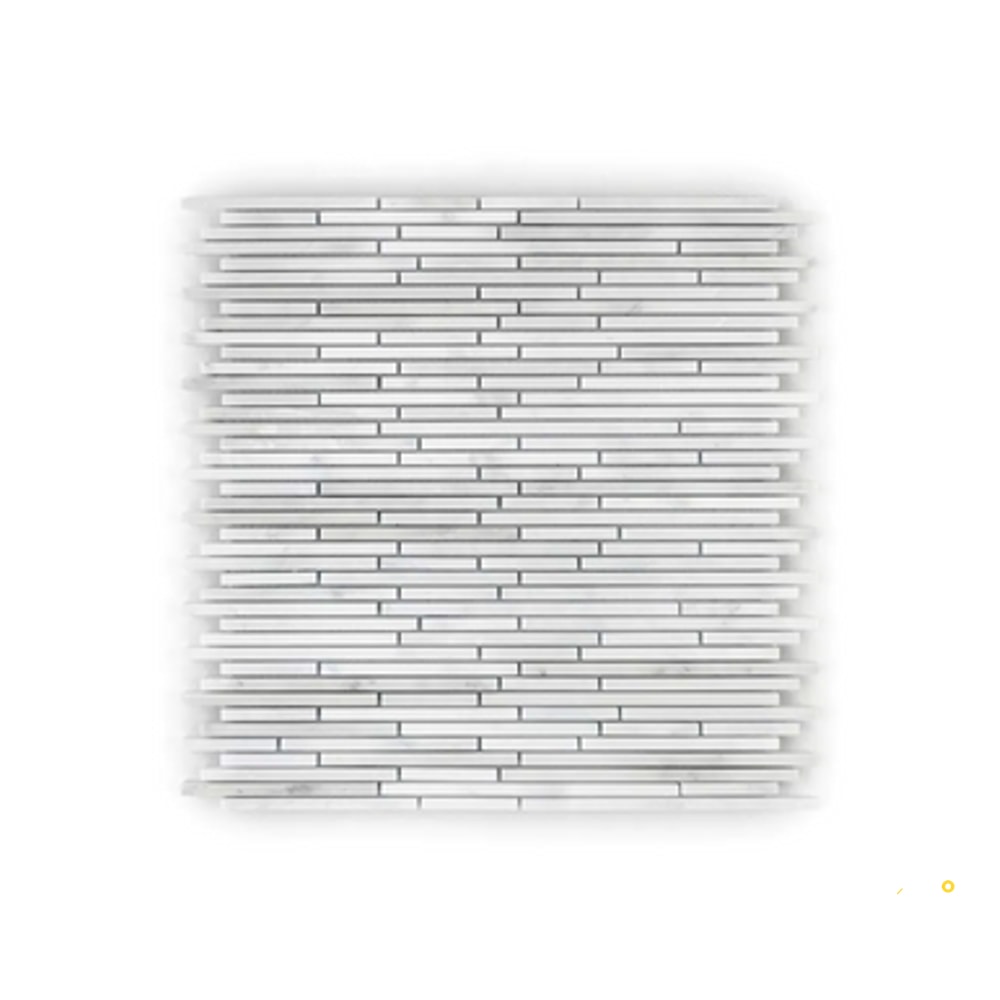 CHAPTER 15 - STATUARIO MINI STICKS MOSAIC 11-1/4" X 12"