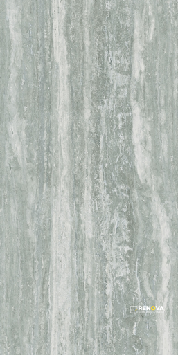 I-TRAVERTINI GREY GLOSSY 24" X 48" - 2