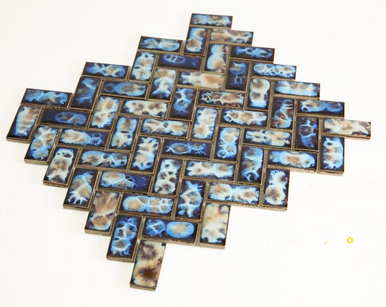 TANGO OCEAN MOSAIC 9.5" X 11" - 2