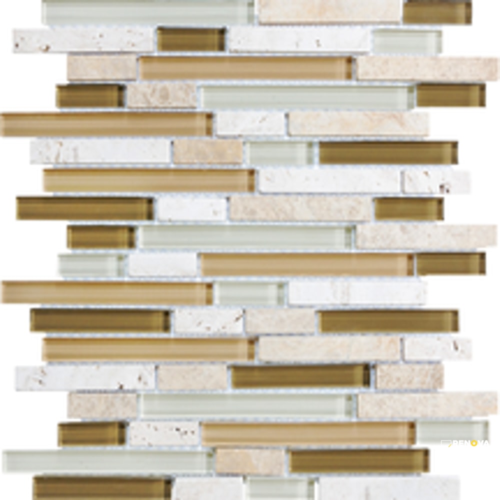 PIETRA ART BLISS BAMBOO RANDOM SIZE PATTERN LINEAR MOSAIC - RSP5/8