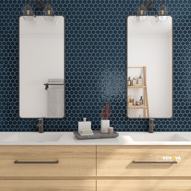 ARTEZEN GLOSSY HEXAGON MOSAIC 1.5" - 12X10 - 5