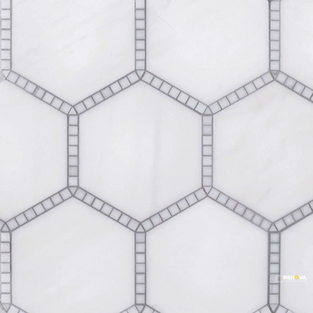 OLYMPIA DOLOMITE MOSAIC 9.75" X 11.125" - SA18160 - SA18160 - 2
