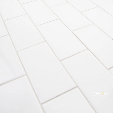 CHAPTER ES - ESSENTIALS WHITE GLOSS FIELD TILE 3" X 6" - 2