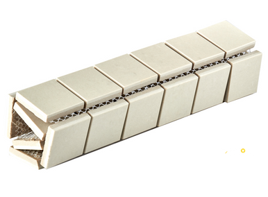 GREY BLANCO MATTE MOSAIC 2" X 2" - 3