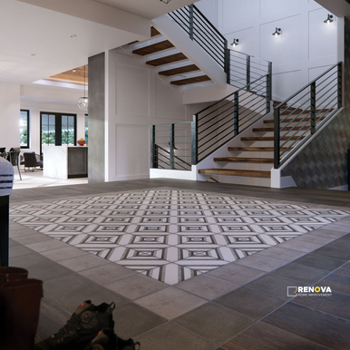 QUARTETTO MATTE PIAZZA DECO 8X8 - 2