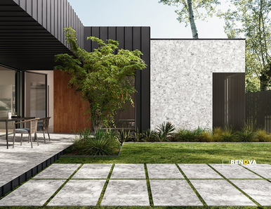 VENISTONE NATURAL 35.25" X 35.25" - 9