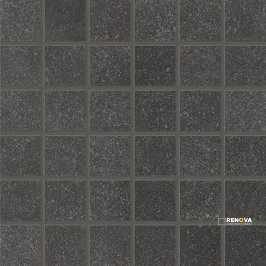 CROSSVILLE MAIN STREET BOUTIQUE BLACK 2X2 MOSAIC UNPOLISHED - 2