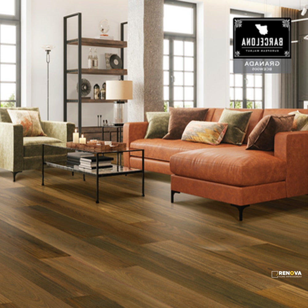 EUROPEAN WALNUT BARCELONA 7-1/2" - ENGINEERED - BRAVADA - 3