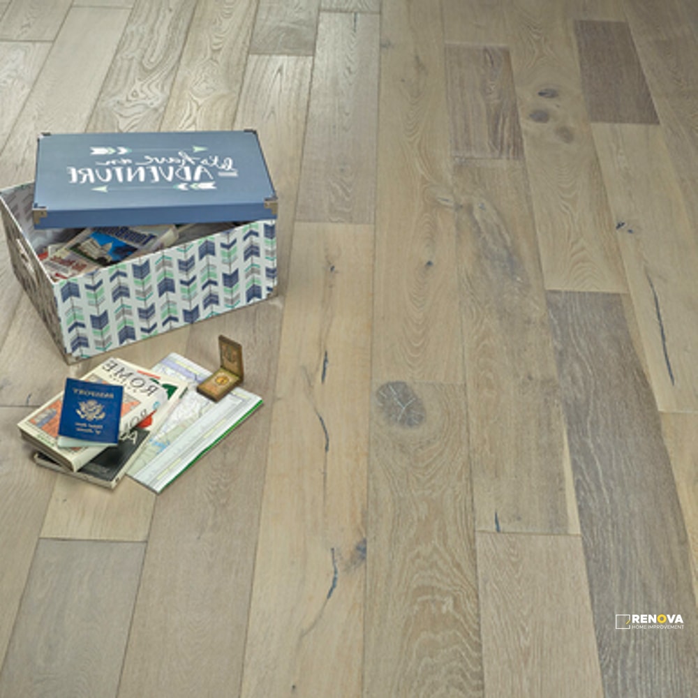 OAK NOVELLA WIREBRUSHED W/NUOIL 6" - ENGINEERED - HALLMARK - 3