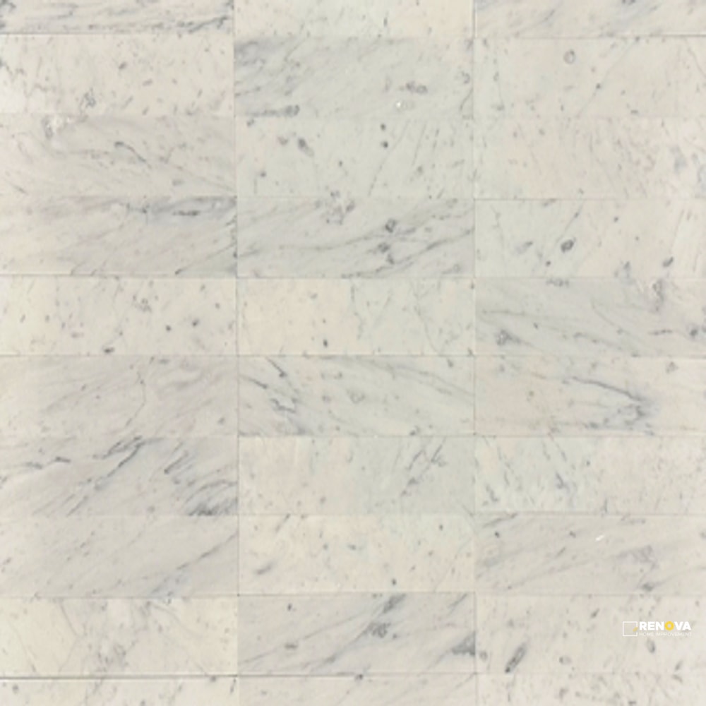 BIANCO CARRARA HONED 2" X 8"