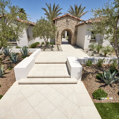 FUTURA BEIGE ANTI-SLIP PORCELAIN PAVERS 2CM 24" X 24" - 3