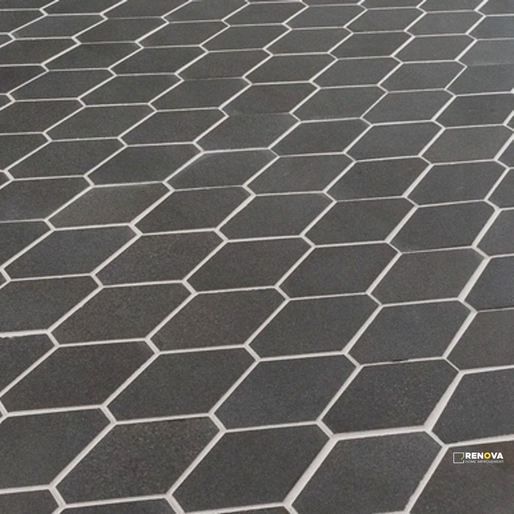 CHAPTER SPEC09 - SOLEMN BASALT HONED MOSAIC 10-3/4" X 12-1/8" - 3