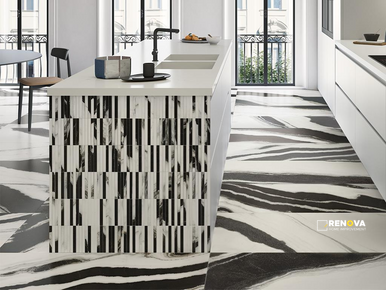 EDIMAX SYMPHONY SNOW 5/8X6 CRISP MOSAIC  .9687 SF/SHT - 2