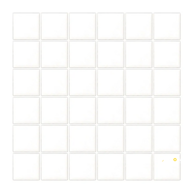 CHAPTER ES - ESSENTIALS WHITE MATTE SQUARE MOSAIC 2" - 4