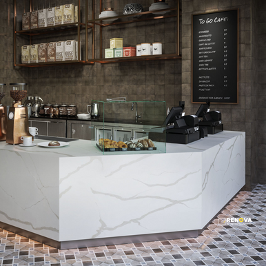 QUARTETTO MATTE ROMBO DECO 8X8 - 3