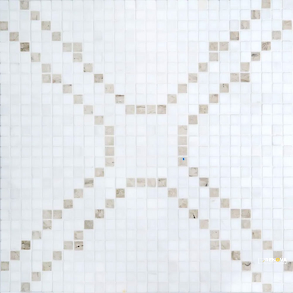 CHAPTER 18 - ROTUNDA RICHMOND MOSAIC 12.625" X 12.625" - FLOJEF648 - 4